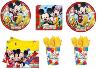 Mgs33 Mickey Mouse kit de fête d'anniversaire pour 16 enfants