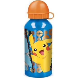 Gourde aluminium pokemon avec pikachu 400 ml